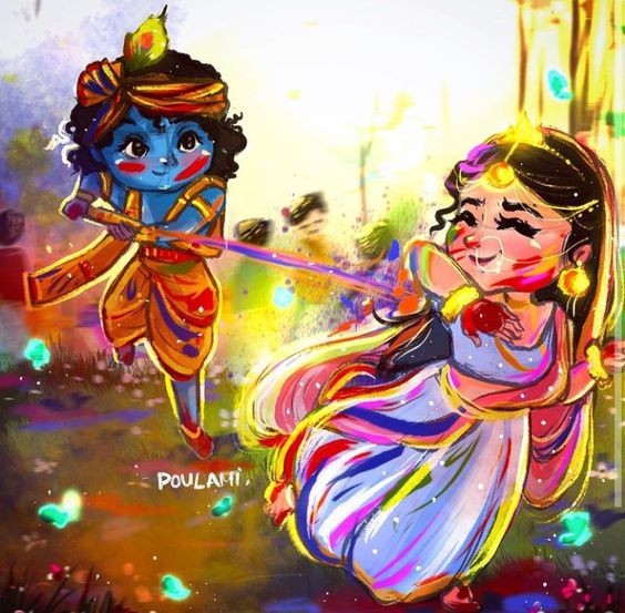 radha krishna creative 